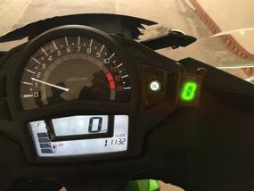 img 3 attached to IDEA Waterproof Motorcycle Indicator Display Interior Accessories in Gauges