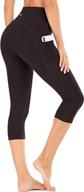 🩳 iuga high waisted yoga pants for women with pockets - capri leggings for women, workout leggings for women, yoga capris logo