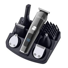 img 3 attached to 👨 Ultimate Men's Grooming Kit: Cordless Hair Clipper and Beard Trimmer, Waterproof IPX7, LED Power Display for the Perfect Beard, Head, Face, and Body Grooming