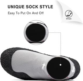 img 2 attached to SAGUARO Women's Barefoot Sock Shoes: Non-Slip, Ultra-Portable Footwear for Yoga, Walking & More!