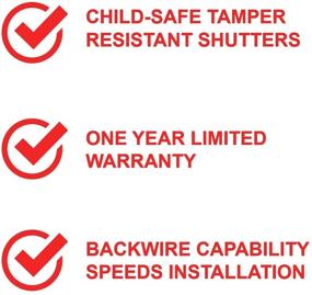 img 2 attached to 🔌 Enhanced Protection: Legrand TR5262GRYCC12 Receptacle Resistant 125 Volt - Stay Safe!