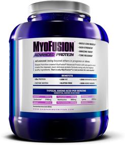 img 2 attached to 🏋️ Gaspari Nutrition Myofusion Advanced Protein, Vanilla Ice Cream, 4 lbs: Boost Your Workout Performance with Delicious Protein Supplements