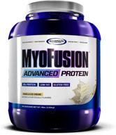 🏋️ gaspari nutrition myofusion advanced protein, vanilla ice cream, 4 lbs: boost your workout performance with delicious protein supplements logo