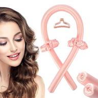 🌀 bzkdegt heatless hair curlers: overnight no heat silk foam hair rollers for long medium hair, curling rod headband, soft ribbon diy hair styling tools logo