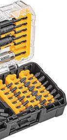 img 1 attached to 🔧 DEWALT FlexTorq Impact Driver Bit Set - 40-Piece: DWA2NGFT40IR Review, Features, and Buying Guide