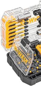 img 2 attached to 🔧 DEWALT FlexTorq Impact Driver Bit Set - 40-Piece: DWA2NGFT40IR Review, Features, and Buying Guide