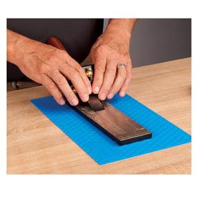 img 1 attached to 🔪 Norton Non Slip Silicone Sharpening Mat: Enhance Your Sharpening Experience with Unmatched Safety and Versatility