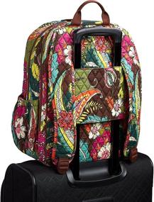 img 1 attached to Vera Bradley Backpack Falling Flowers