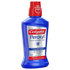 img 3 attached to 🌿 Gentle Mint Colgate Peroxyl Antiseptic Mouth Sore Rinse – 250mL, 8.45oz