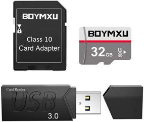 img 4 attached to 📸 32GB BOYMXU TF Memory Card with Adapter and USB 3.0 Card Reader - High-Speed UHS-I Class 10 Memory Card