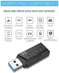 img 1 attached to 📸 32GB BOYMXU TF Memory Card with Adapter and USB 3.0 Card Reader - High-Speed UHS-I Class 10 Memory Card