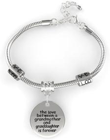 img 3 attached to 👧 Eternal Love Bracelet for Grandmother and Granddaughter - Family Jewelry Gift - 10’’