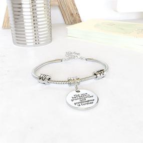 img 1 attached to 👧 Eternal Love Bracelet for Grandmother and Granddaughter - Family Jewelry Gift - 10’’