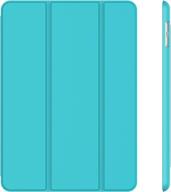 💙 jetech ipad case (9.7-inch, 2018/2017 model, 6th/5th generation), smart cover with auto wake/sleep function, blue логотип