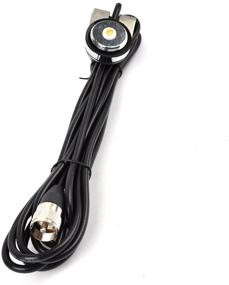 img 3 attached to 📡 HYS TCJ-N2 Trunk NMO Antenna Mount - High-quality RG-58 Coax Cable with PL-259 Connector - Ideal for NMO HF/VHF/UHF Antenna