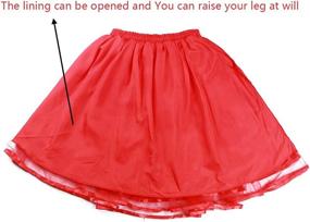 img 1 attached to 👗 LaceLady Classic Women's Petticoat Tutu Underskirt Crinoline Dance Slip with Belt