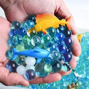 img 3 attached to 🌊 Сенсорный набор Ainolway с водяными шариками и морскими животными: Раскройте тактильные удовольствия!