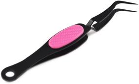 img 1 attached to Craft Medley BT200 Beading & Jewelry Tool: Precision Tweezer with Soft-Grip and Reverse Grip by Multicraft Imports