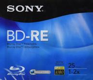 📀 sony bd-re 25gb single layer disc - rewritable, 2x speed logo