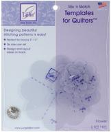🌸 june tailor mix and match flower quilting templates - set of 6 logo