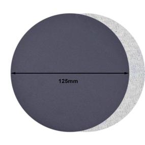 img 3 attached to 🔵 60pcs 5 Inch Hook & Loop Sanding Discs with 320 600 800 1200 1500 2000 Grit, Orbital Sandpaper for Superior Finishing, Plus Tack Cloth and Silicon Carbide Flocking