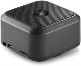 img 4 attached to 🔊 Spigen R12S Bluetooth Speaker: Premium Wireless Speaker with BT 4.1 & Micro SD Card Slot - Gunmetal