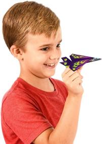 img 1 attached to 💌 Kangaroo's 32-Count Valentine's Day Cards for Kids: Flying Paper Airplanes