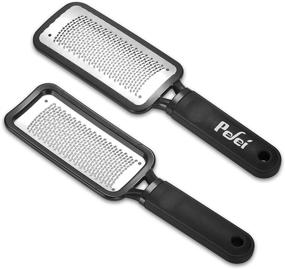 img 2 attached to 🦶 Colossal Pedicure Rasp Foot File: The Ultimate Professional Stainless Steel Tool for Removing Hard Skin on Dry and Wet Feet