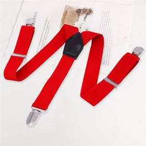 img 2 attached to Alizeal Adjustable Suspender Birthday Boys' Accessories for Stylish Suspenders