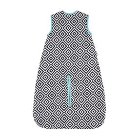 img 3 attached to 🚼 Tommee Tippee Travel Grobag Baby Cotton Sleeping Bag, Stroller Wrap, Sleeping Sack - 1.0 Tog for 69-74°F - Jet Diamonds - Medium Size, 6-18 months, Black/White - Improved SEO