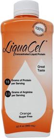 img 4 attached to 🍊 Unsweetened 32oz Orange Flavored Liquacel Liquid Protein