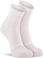 🧦 foxriver men's moisture-wicking athletic quarter socks logo