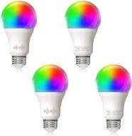 🌈 helloify a19 color changing led light bulb: 2700k to 6500k - efficient and versatile lighting solution logo