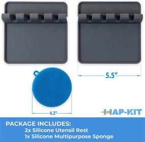 img 3 attached to 🔧 Revolutionize Your Cooking Experience with HAP KIT Silicone Kitchen Counter Utensil