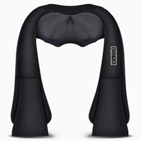 img 4 attached to 🔌 Mingzhen Electric Shoulder Massager with Heat - Deep Kneading Shiatsu Back Neck Massager for Neck, Back, Shoulder, Waist, Foot - Pain Relief and Relaxation - Home, Car, and Office