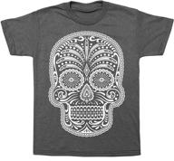 calavera sugar muertos t shirt heather boys' clothing logo