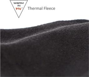 img 1 attached to ❄️ CEROTIPOLAR Thermal Fleece Cycling Tights for Improved Performance in Fall and Cold Winter