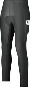 img 3 attached to ❄️ CEROTIPOLAR Thermal Fleece Cycling Tights for Improved Performance in Fall and Cold Winter