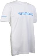 👕 men's active cotton fishing sleeve by shimano - medium clothing for optimal performance логотип