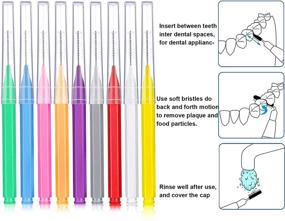 img 1 attached to 🦷 Oral Care Cleaners for Interdental Flossing with Toothpick Functionality