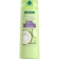 🌿 garnier fructis triple nutrition curl nourish shampoo review: 12.5 fluid oz (packaging may vary) logo
