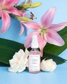 img 1 attached to 🌹 Earth Harbor Tidal Rose Crystal Hydration Toner - Soothing Inflammation & Toning - Rose Water, Rose Quartz, White Tea - 100% Natural, Cruelty-Free - 2 fl oz