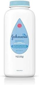 img 3 attached to 👶 JOHNSON'S Baby Powder, Pure Cornstarch with Soothing Aloe & Vitamin E – 9 oz (Pack of 2): Gentle Care for your Little One's Delicate Skin