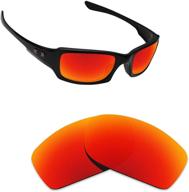 alphax polarized replacement lenses squared logo