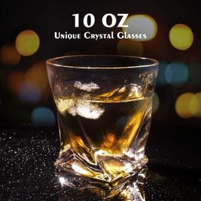 img 2 attached to 🥃 JNBOEIN Whiskey Chilling Granite Glasses