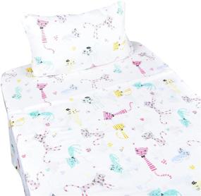 img 3 attached to 🐱 Cute Kitty Cats Soft Sheets Set Twin: Scientific Sleep - Perfect Bedding Gift for Girls (6, Twin)