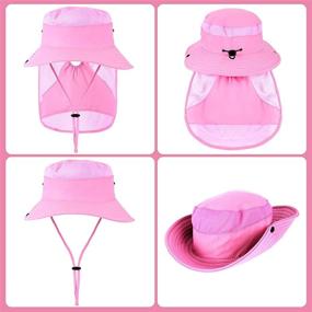 img 2 attached to 👒 Adjustable Removable Bucket Hat for Boys – Essential Summer Accessory in Hats & Caps