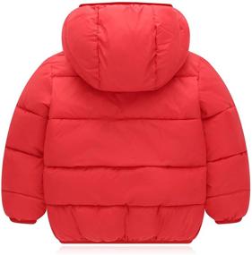 img 3 attached to 🧥 Boys' Hooded Puffer Jacket: Top-Quality Outerwear for Maximum Comfort and Style