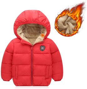 img 2 attached to 🧥 Boys' Hooded Puffer Jacket: Top-Quality Outerwear for Maximum Comfort and Style