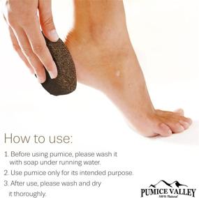 img 1 attached to Premium Pumice Stone for Feet - Natural Lava Foot Stone with Eco-Friendly Holder - Effective Callus, Wart, and Corn Removal - Pedicure Exfoliator for Dry Dead Skin, Heels, Elbows - Healthy Foot Care Scrubber